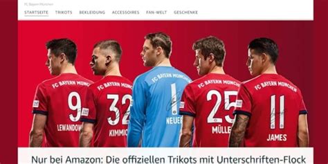 Bayern de Múnich lanza su propia tienda digital en Amazon