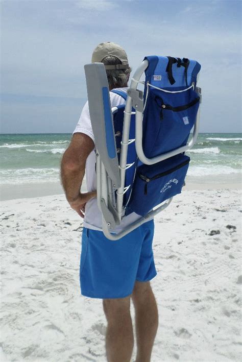 Backpack Beach Chair With Cooler Benefit Folding Beach Chair With A Cooler Bag Backpack Straps