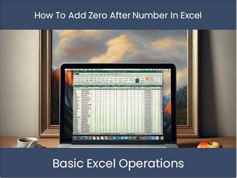 Excel Tutorial How To Add Zero After Number In Excel Excel