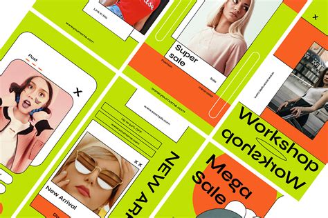 Instagram template stories - fashion on Behance