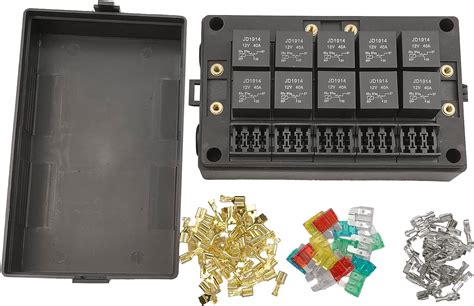 Amazon Universal Fuse Relay Box 15 Slots ATC ATO Fuse Holder And