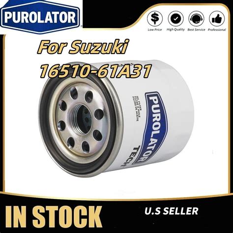 SUZUKI 16510 61A31 Cross Reference Oil Filters Oilfilter