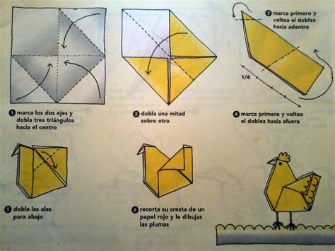 Origami Step By Step Creating A Beautiful Paper Hen Easy Origami