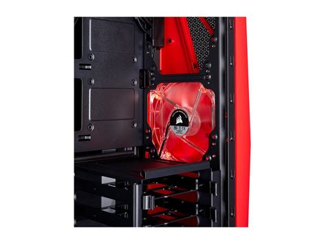 Corsair Carbide Series Spec Cc Ww Black Red Tempered Glass