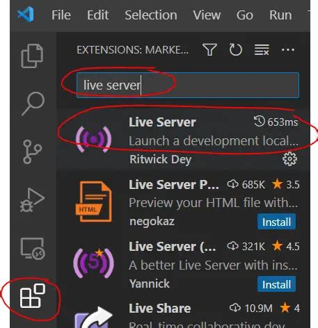 Visual Studio Code Live Server Quickstart Guide Donskytech