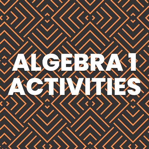 Free Printable Algebra Activities to Engage Students | Math = Love