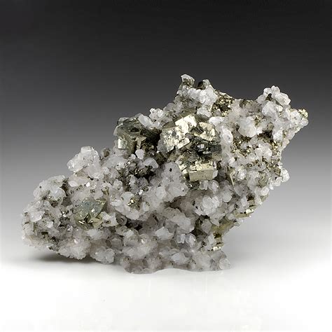 Arsenopyrite With Pyrite Calcite Minerals For Sale 8632391