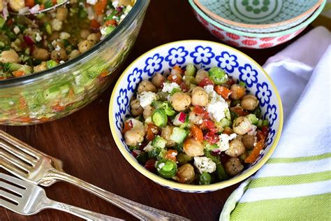 Chickpea Feta Salad Maureen Abood