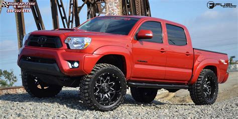 Toyota Tacoma Fuel Lethal D567 Black And Milled 20 X 9