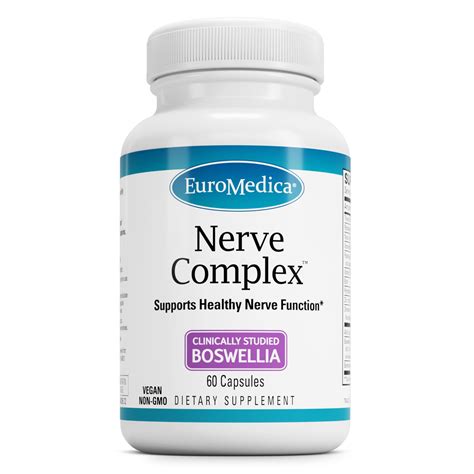 Euromedica Nerve Complex 60 Capsules Supports Healthy