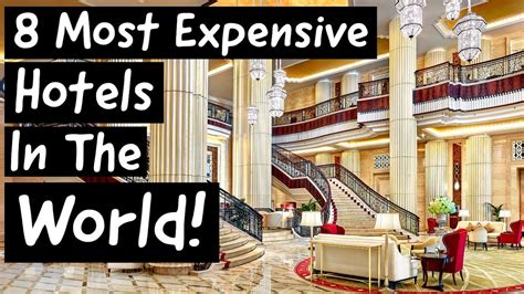 8 Most Expensive Hotels In The World Per Night YouTube