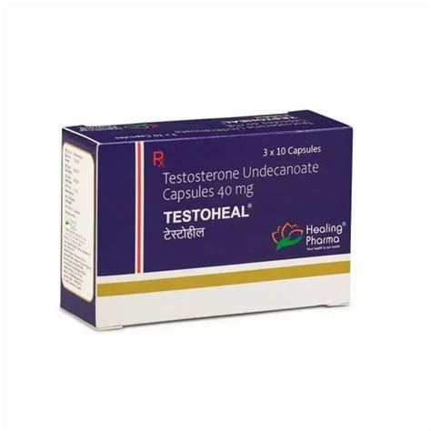 Testoheal Testosterone 40mg Capsule Box At 200 Box In Nagpur ID