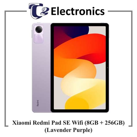 Xiaomi Redmi Pad Se Wifi 8gb Ram 256gb Rom 11 Fhd Display 8000mah Battery Capacity