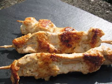 Brochettes de poulet façon cajun Recette Ptitchef