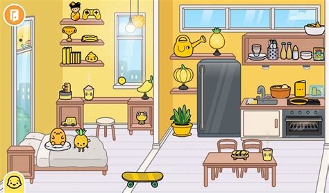 Free Yellow Bedroom And Kitchen Toca Boca In Yellow Bedroom