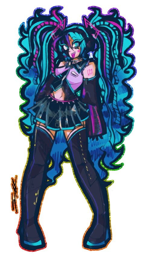 Hatsune Miku but in my own universe !! by Godzooky69 on Newgrounds