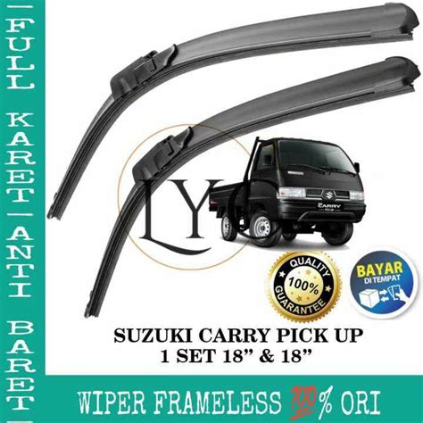 Wiper Frameless Suzuki Carry Pick Up Carry Futura Full Karet Anti