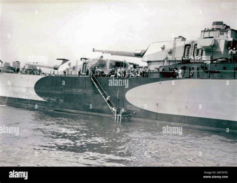 Photograph Of The Uss Missouri Bb New York Naval Yard July