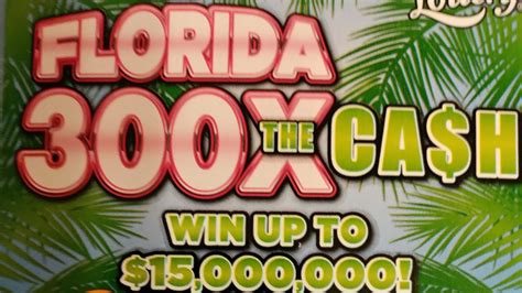 Monopoly Doubler And X The Cash Florida Lottery Scratch Off Tickets