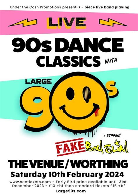 Large 90s and Fake Boy Slim at The Venue, The Venue - Worthing, 10 ...