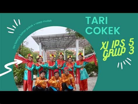 TARI COKEK UJIAN MAPEL SENI BUDAYA XI IPS 5 KELOMPOK 3 Taritradisional