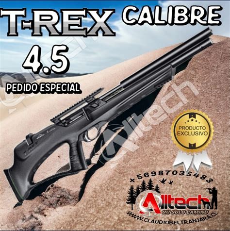 Rifle Pcp Aire Comprimido Snowpeak T Rex Bullpup Mm Armeria