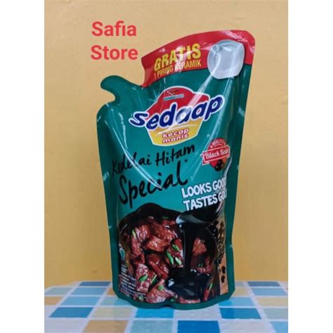 Jual Sedaap Kecap Manis 520 Ml Free Piring Keramik Shopee Indonesia