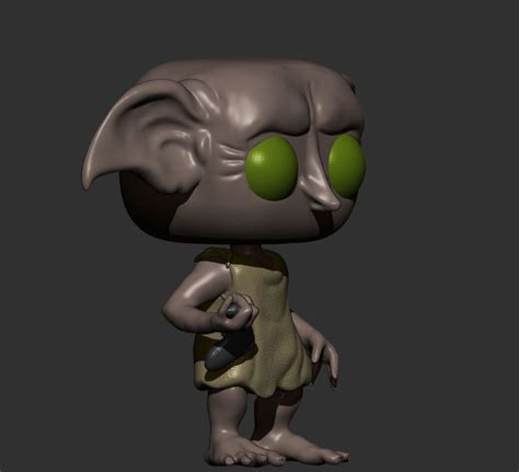 Funko Dobby Harry Potter 3d Model 3d Printable Cgtrader