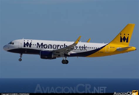 G Zbaa Monarch Airlines Airbus A Aviacioncr Net