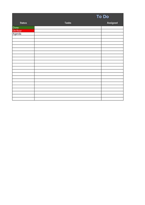 Checklist Template worksheet excel | Templates at allbusinesstemplates.com