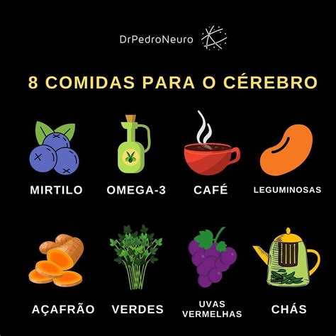 8 Comidas para o Cérebro Dr Pedro Neuro