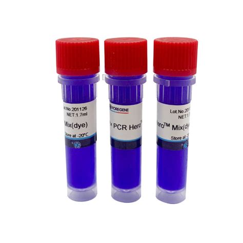 Ultra Efficient Pcr Reaction Premix System Pcr Hero Pcr Kits