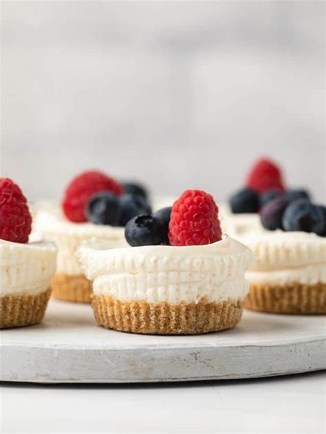 How To Make No Bake Mini Cheesecakes Baked By An Introvert