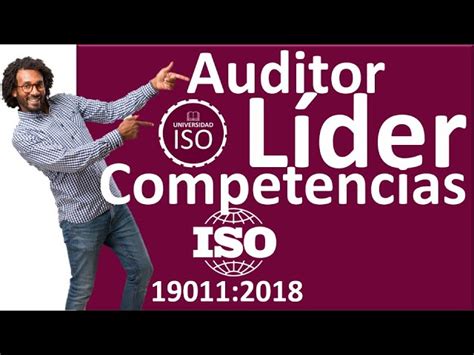 Certificado Auditor L Der Iso Aprende C Mo Obtenerlo Y