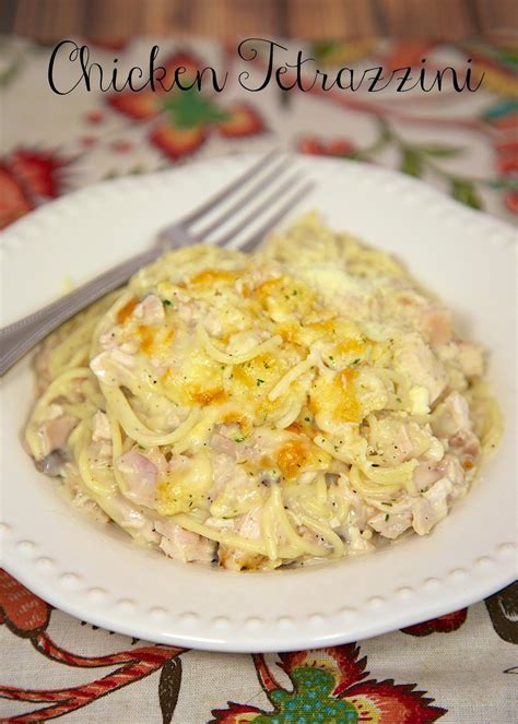 Chicken Tetrazzini Alfredo Plain Chicken