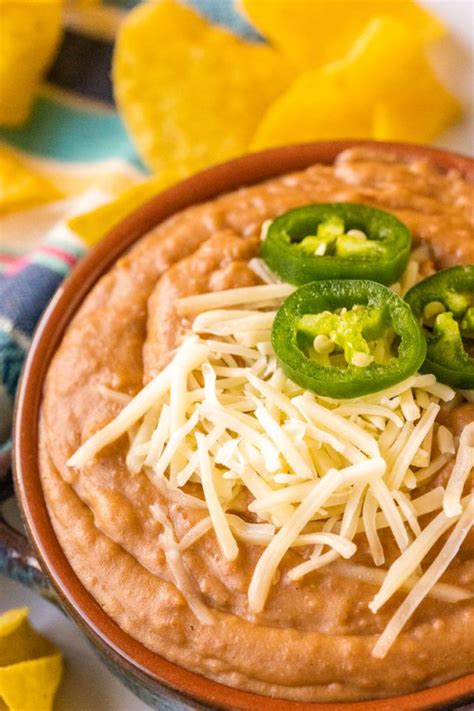 Restaurant Style Canned Refried Beans Easy Budget Recipes