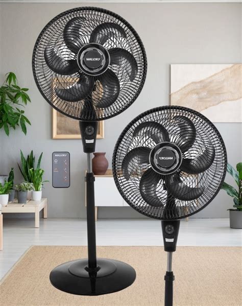 Ventilador De Coluna Mallory 40cm Air Timer TS 3 Velocidades E