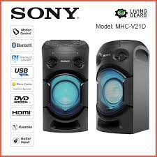 SONY PARTY SPEAKER MHC V21D WITH BLUETOOTH TECHNOLOGY Shopee Malaysia