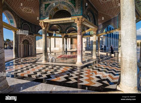 Dome Of The Rock Jerusalem And Interior Stock Photos And Dome Of The Rock