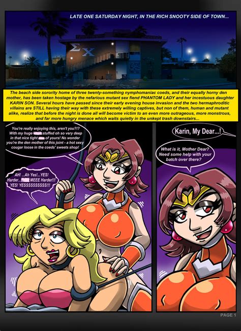 Angel Blade Phantom Lady Karin Son Porn Comics