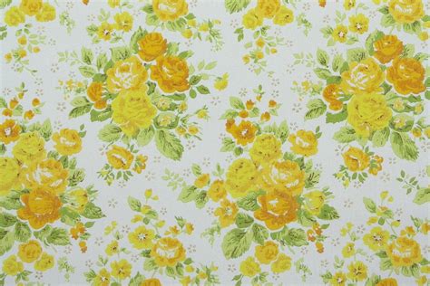 Vintage Yellow Floral Wallpapers - 4k, HD Vintage Yellow Floral ...