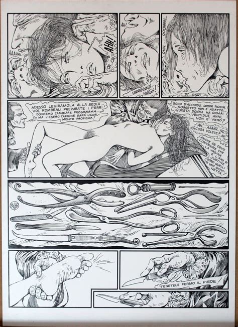 GUIDO CREPAX ARTeFUMETTO Original Comic And Illustration Arts