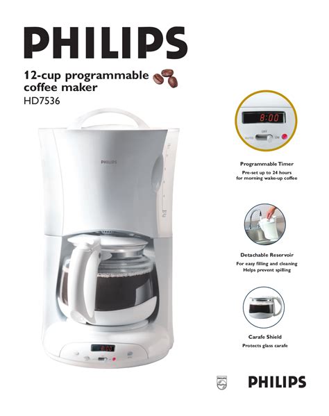 Pdf Manual For Philips Coffee Maker Hd