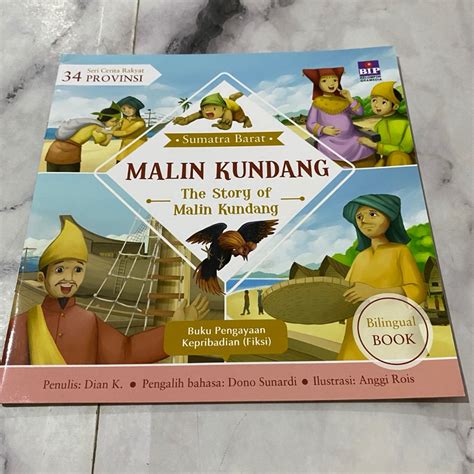 Jual Seri 34 Provinsi Sumatra Barat Malin Kundang Buku Cerita Anak