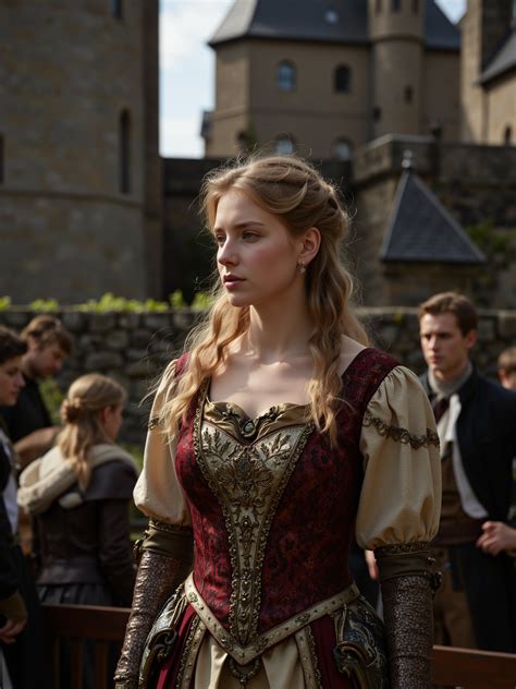 female nobles set  image created  whimsical artist