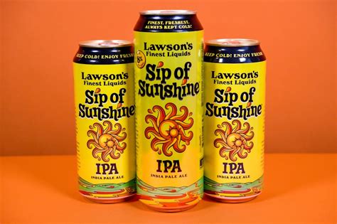 Even More Sunshine Lawson’s Finest Liquids Adds 19 2 Oz Cans Of The Iconic Sip Of Sunshine