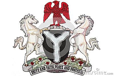 Nigeria Coat Of Arms Royalty Free Stock Photography - Image: 25633847