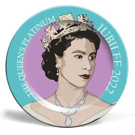 Buy Wholesale 6 Inch Plate The Queens Platinum Jubilee