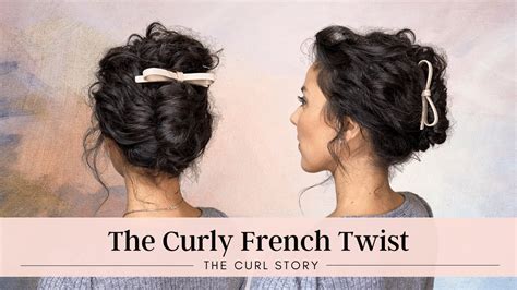 The Curly French Twist Easy Curly Hairstyles Tutorial Atelier Yuwa