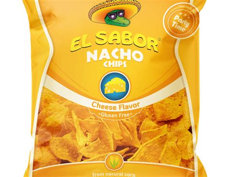 El Sabor Nacho Chips Cheese Gr Mymarket Gr